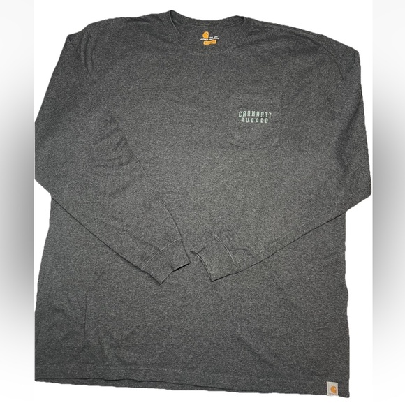 Carhartt Mens 2XLT Bundle 3 TShirts Long & Short Sleeve Original Fit Workwear - Picture 4 of 14